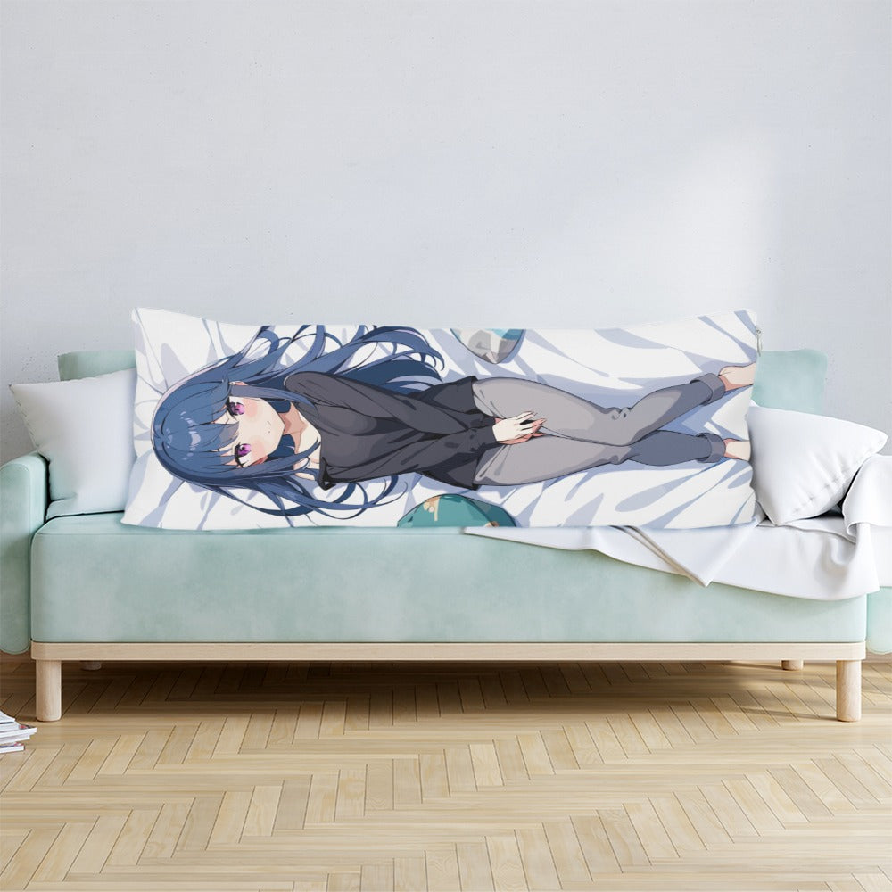 Rin Shima Laid-Back Camp Yuru CampΔ Pregnant Body Pillow Case Dakimakura