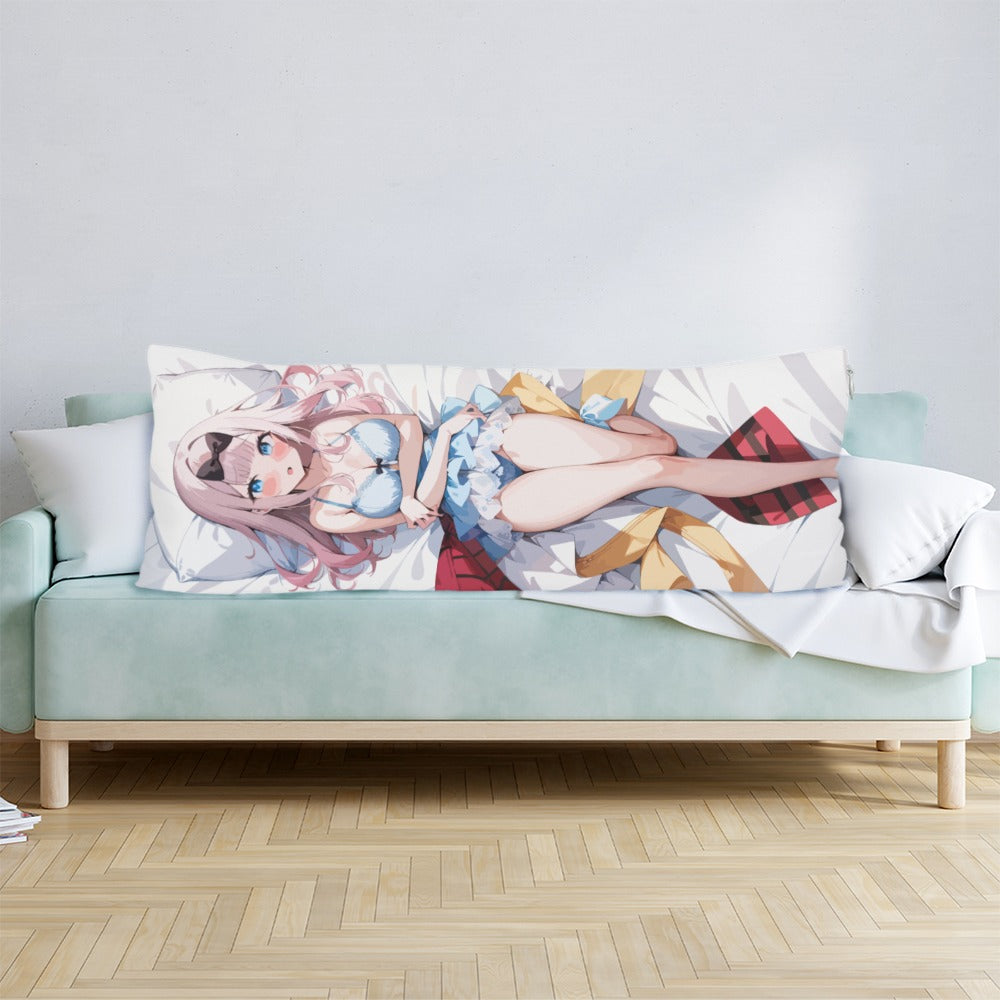 Chika Fujiwara Love Is War Kaguya-sama wa Kokurasetai Pregnant Body Pillow Case Dakimakura