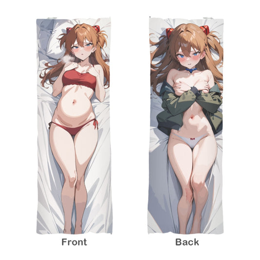 Asuka Langley Sohryu Evangelion Pregnant Body Pillow Case Dakimakura