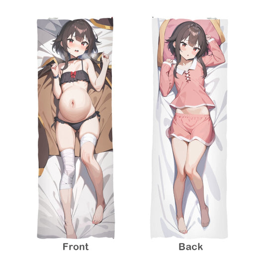 Megumin Pregumin Konosuba Pregnant Body Pillow Case Dakimakura