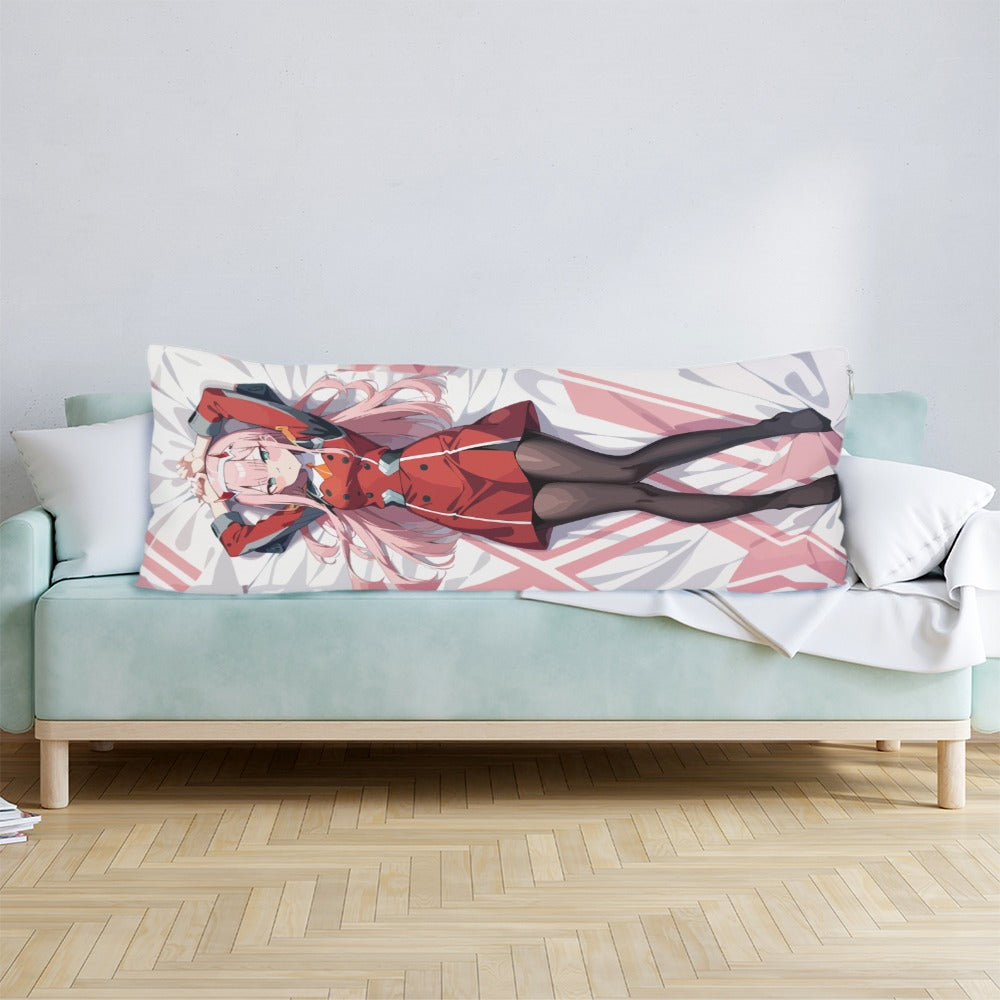 Zero Two DARLING in the FRANXX Pregnant Body Pillow Case Dakimakura