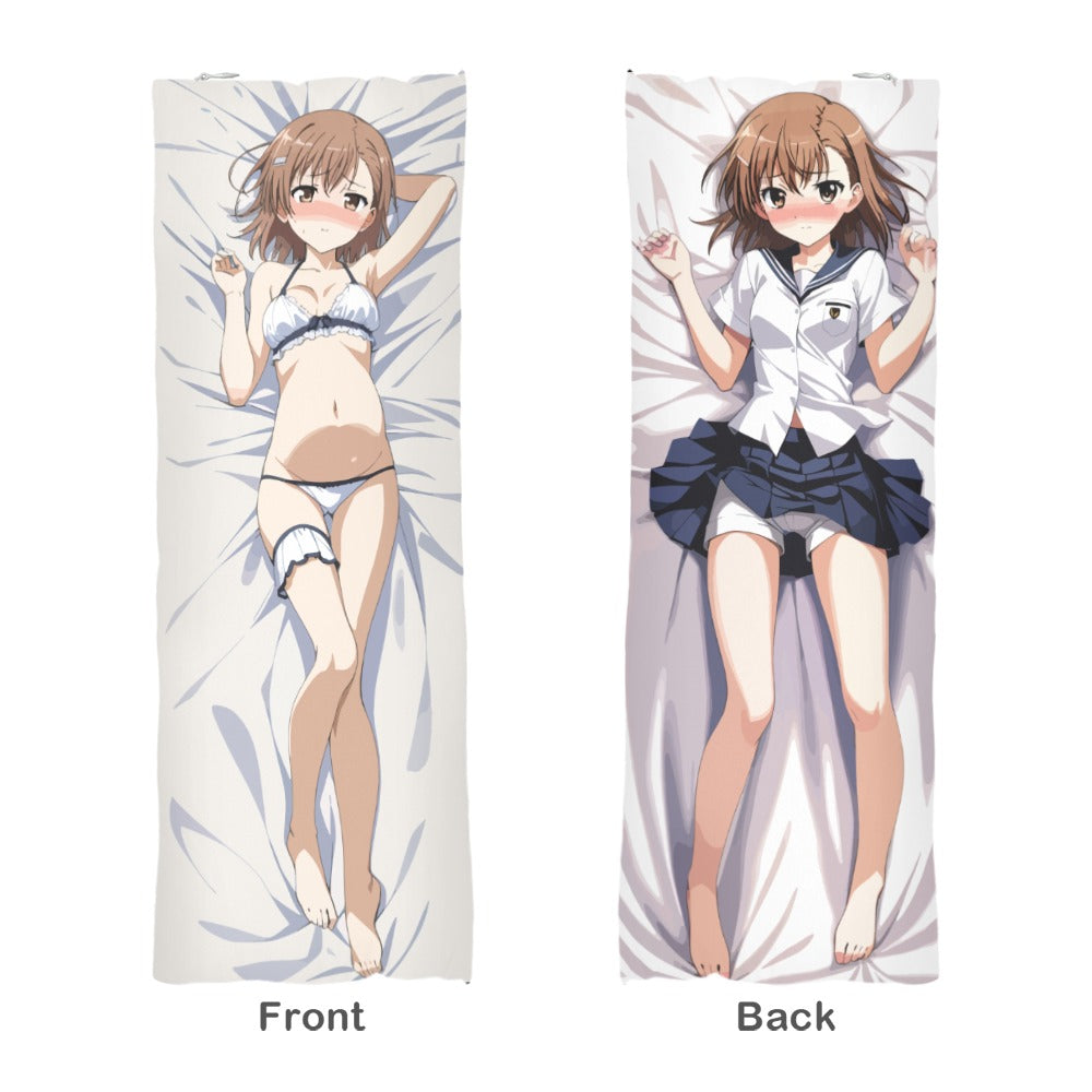 Mikoto Misaka A Certain Scientific Railgun Toaru Kagaku no Railgun Pregnant Body Pillow Case Dakimakura