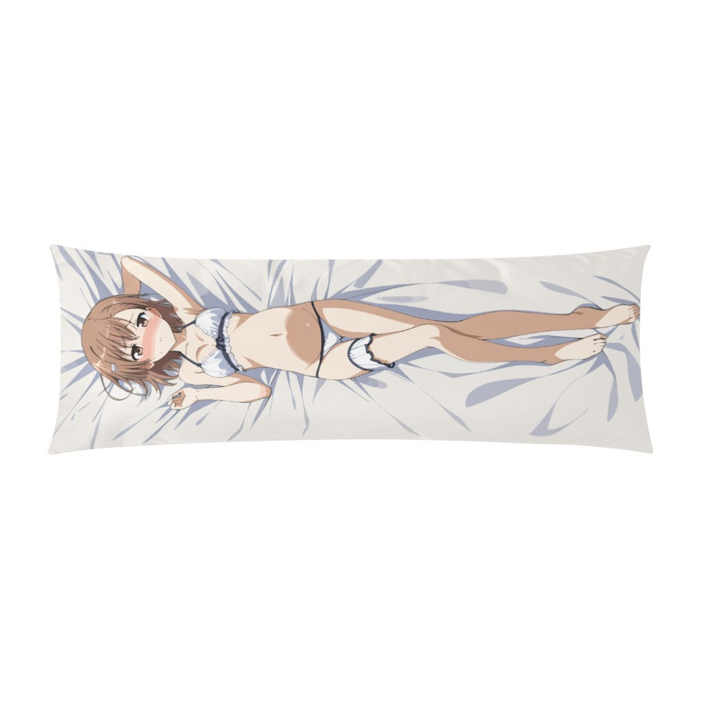 Mikoto Misaka A Certain Scientific Railgun Toaru Kagaku no Railgun Pregnant Body Pillow Case Dakimakura