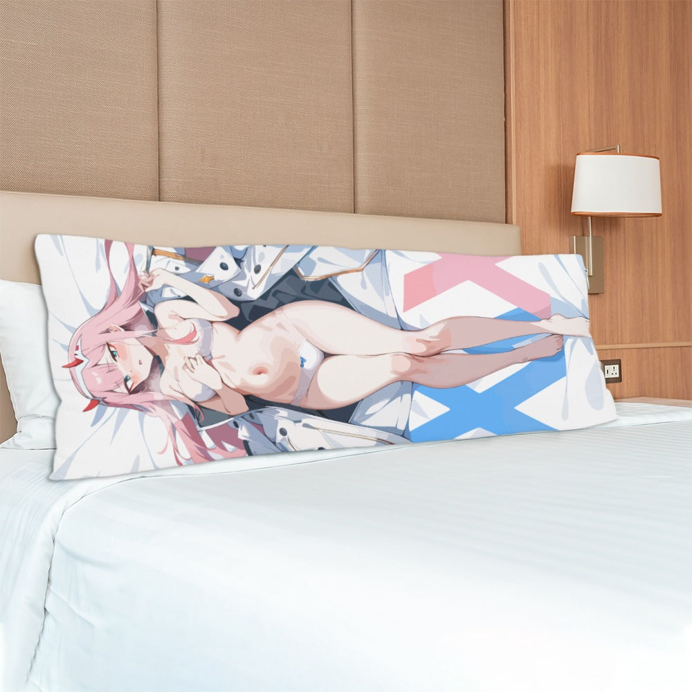 Zero Two DARLING in the FRANXX Pregnant Body Pillow Case Dakimakura