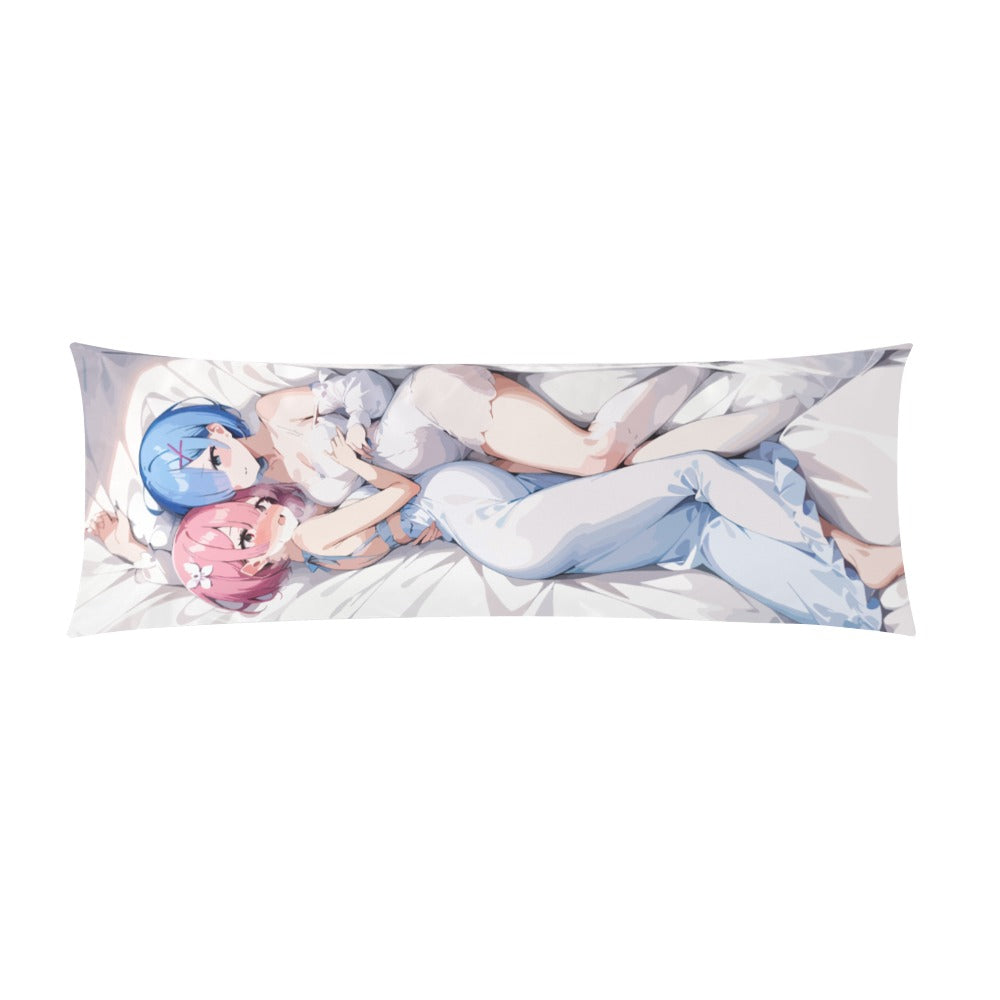 Rem & Ram Re:Zero Pregnant Body Pillow Case Dakimakura