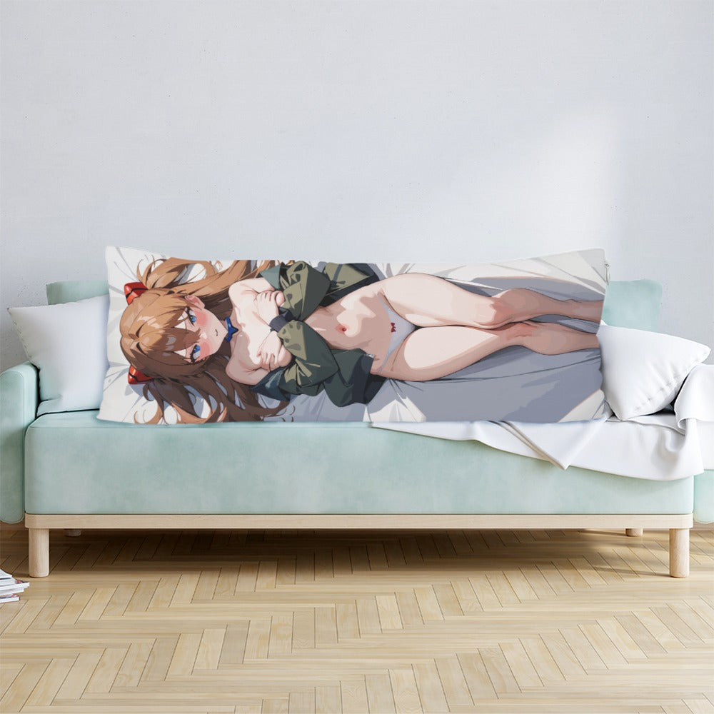 Asuka Langley Sohryu Evangelion Pregnant Body Pillow Case Dakimakura