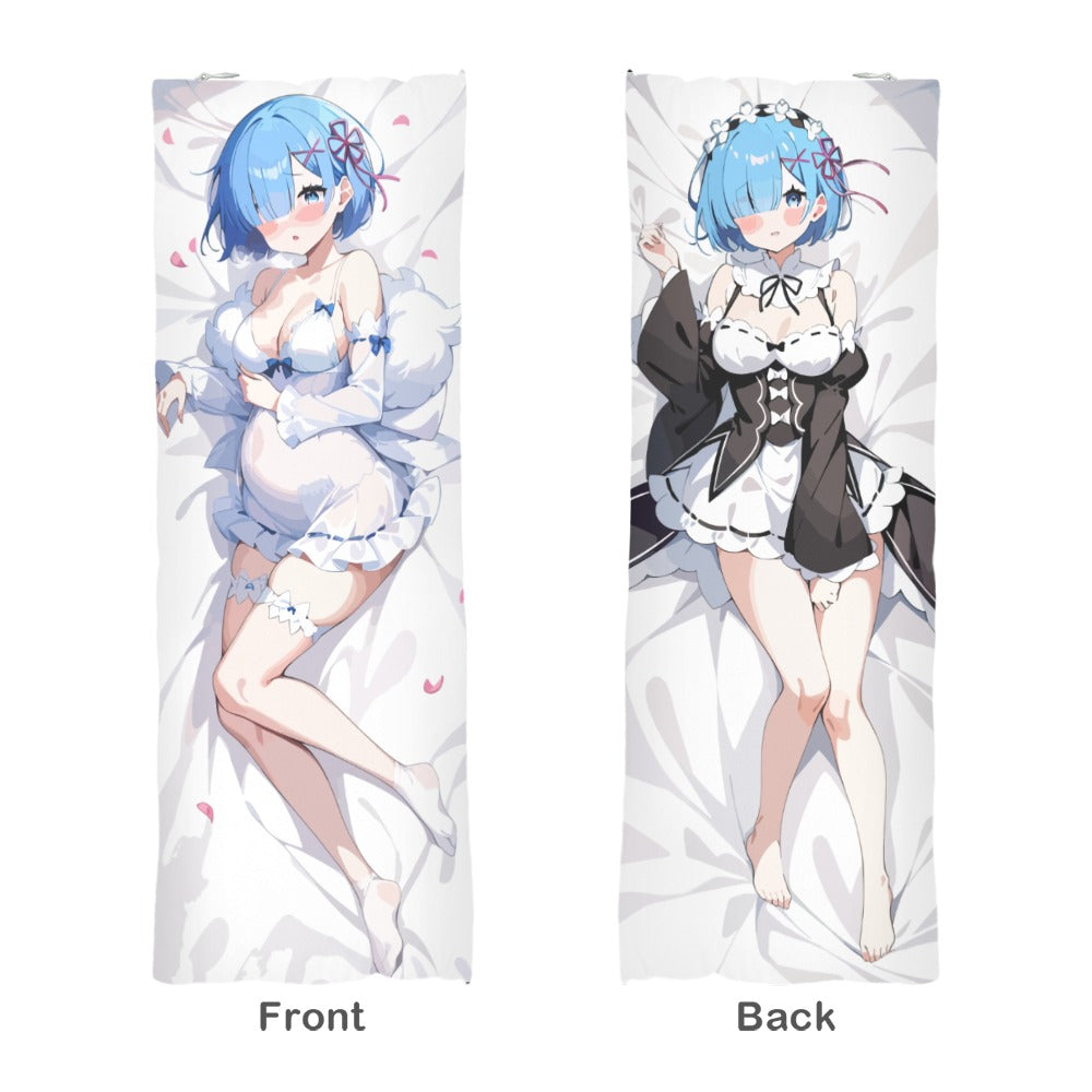 Rem Re:Zero Pregnant Body Pillow Case Dakimakura