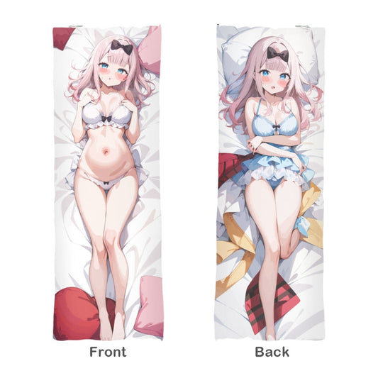 Chika Fujiwara Love Is War Kaguya-sama wa Kokurasetai Pregnant Body Pillow Case Dakimakura