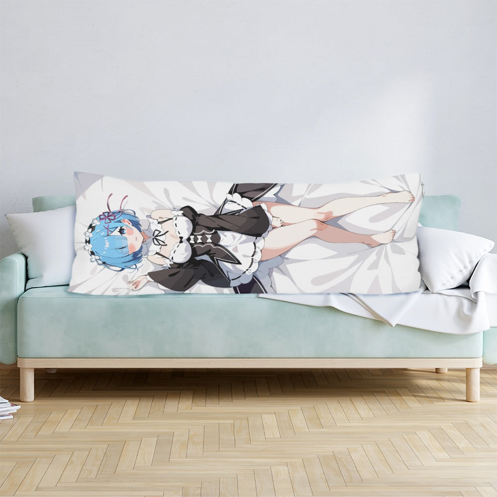 Rem Re:Zero Pregnant Body Pillow Case Dakimakura