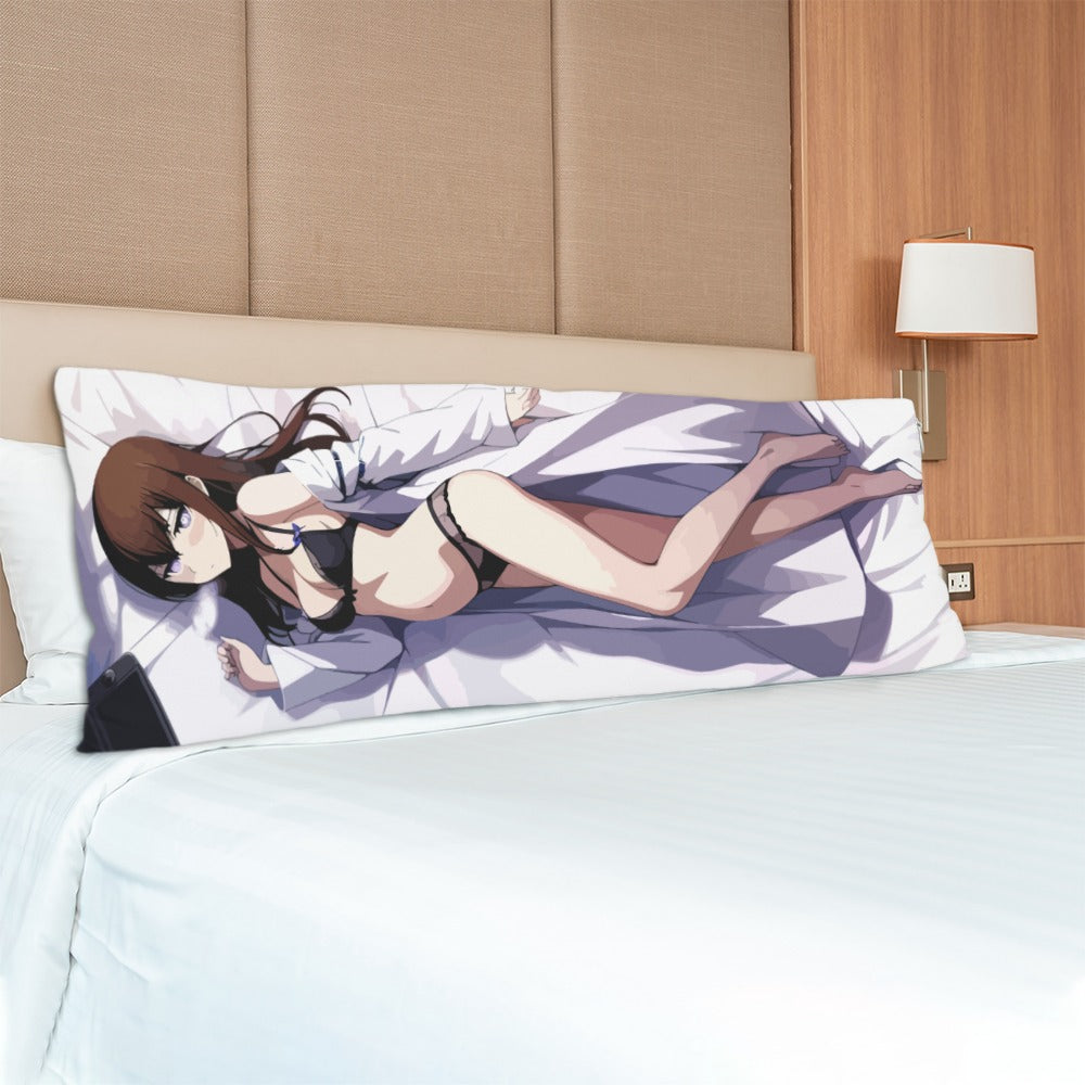 Kurisu Makise Stein;Gate Pregnant Body Pillow Case Dakimakura