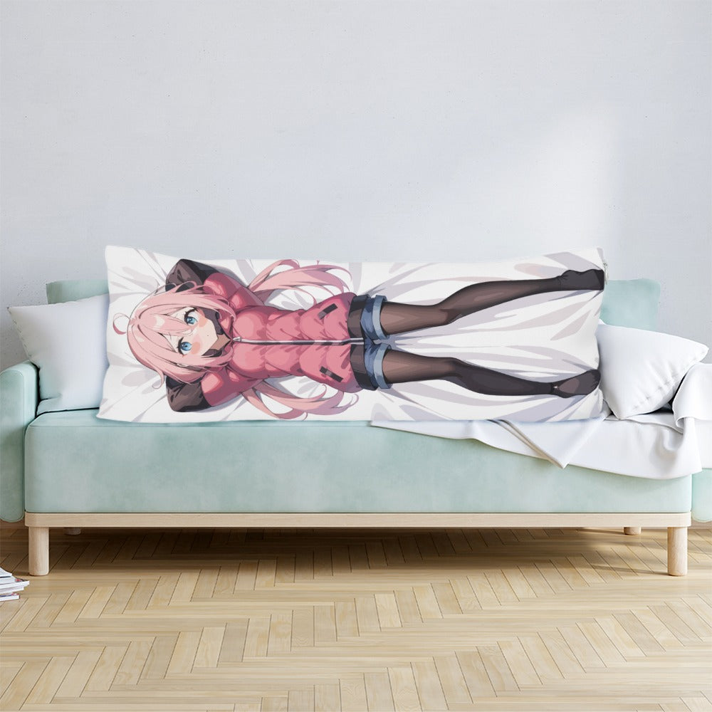 Nadeshiko Kagamihara Laid-Back Camp Yuru CampΔ Pregnant Body Pillow Case Dakimakura