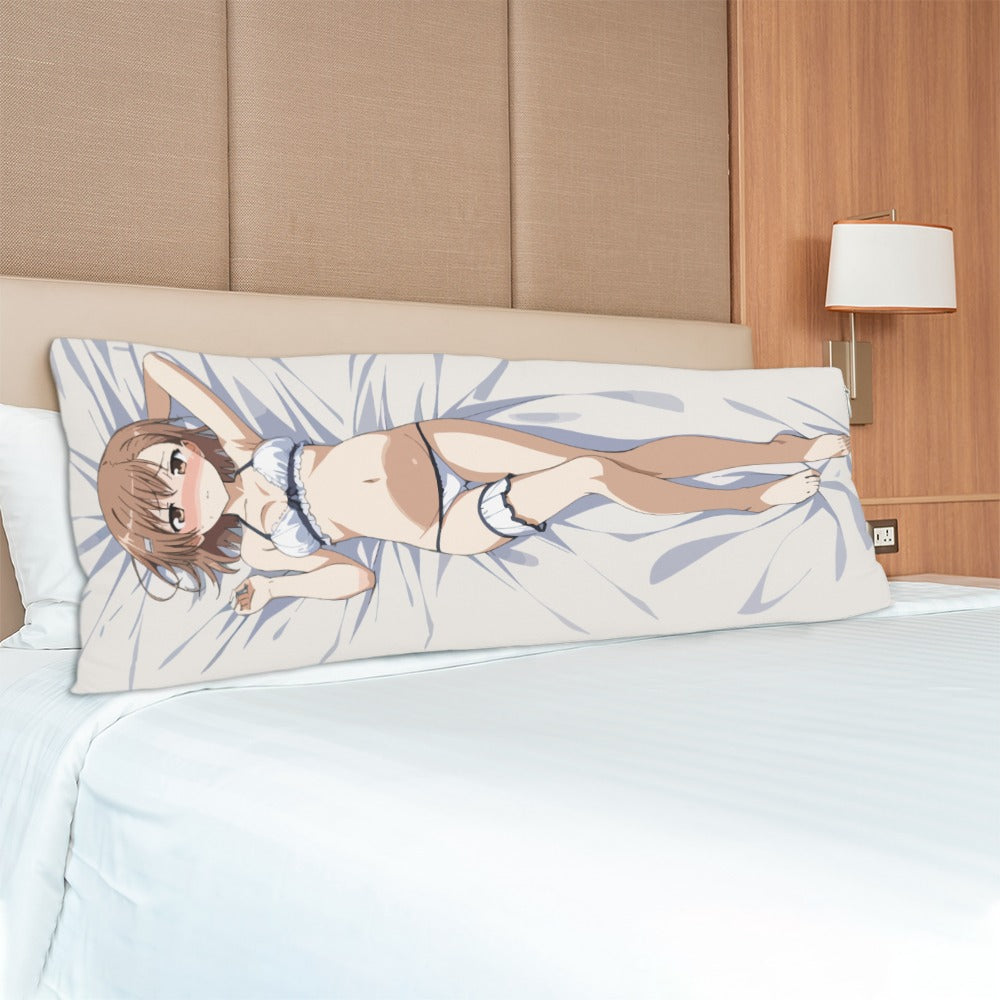 Mikoto Misaka A Certain Scientific Railgun Toaru Kagaku no Railgun Pregnant Body Pillow Case Dakimakura